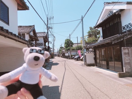 おんぼらとした街並み